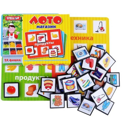 Игра настольная Лото Магазин Stellar 00915